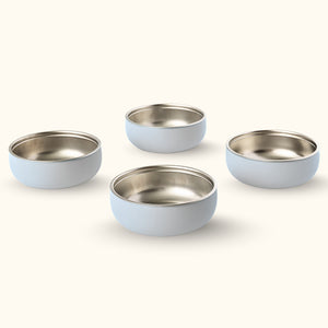 Misty Blue Bowls - 4 Piece Set
