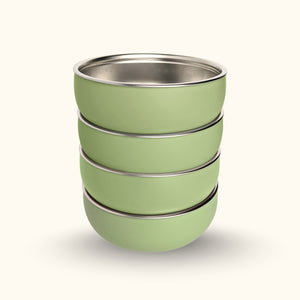 Sage Green Bowls - 4 Piece Set