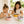 Garden Party stainless steel kids bowls – kids eating from Garden Party stainless steel bowls at the table – Monkey Proof